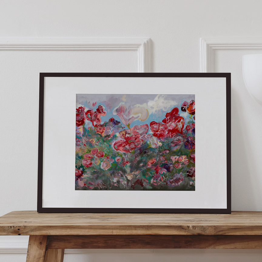 Rose Scented Flirtations (Rebirth) Art Print