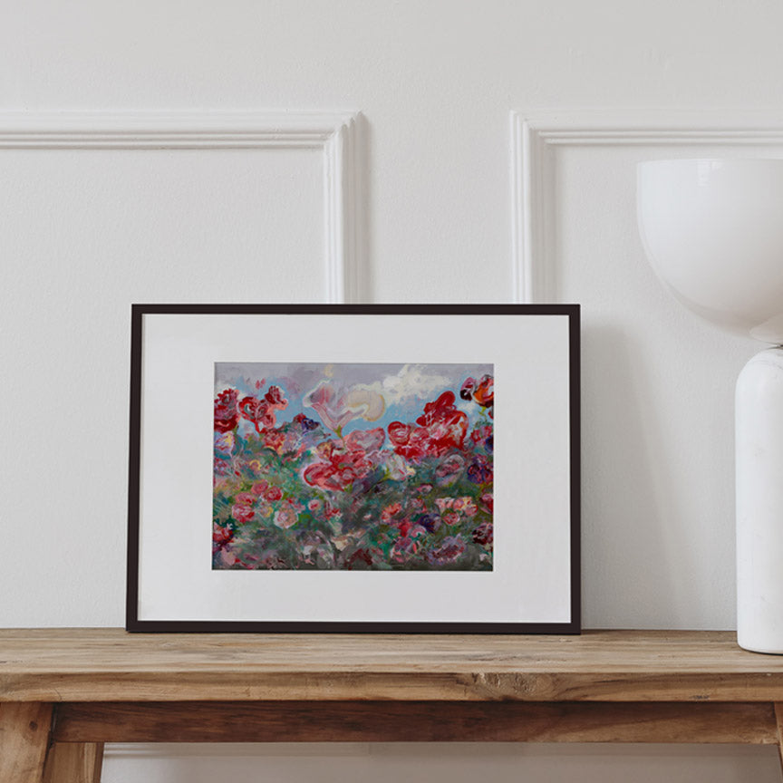 Rose Scented Flirtations (Rebirth) Art Print