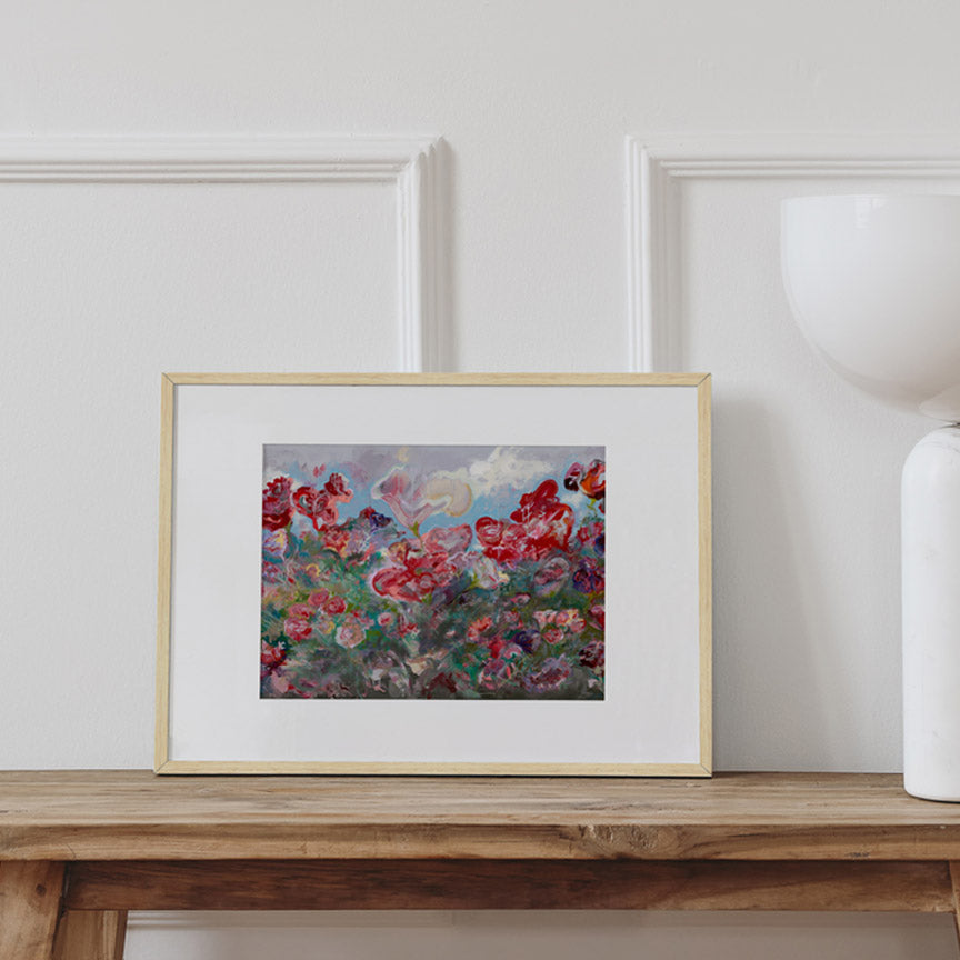 Rose Scented Flirtations (Rebirth) Art Print