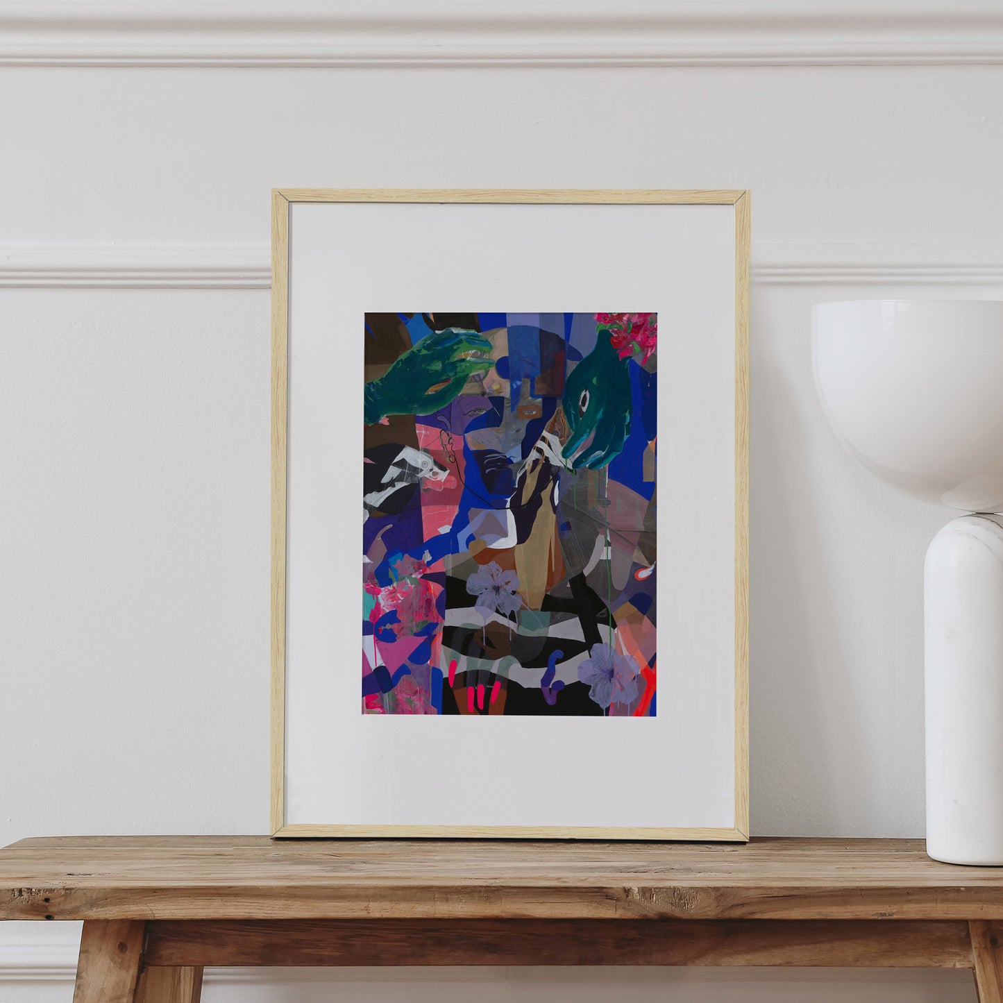 Portrait of The Beautifully Dead (Day) Art Print