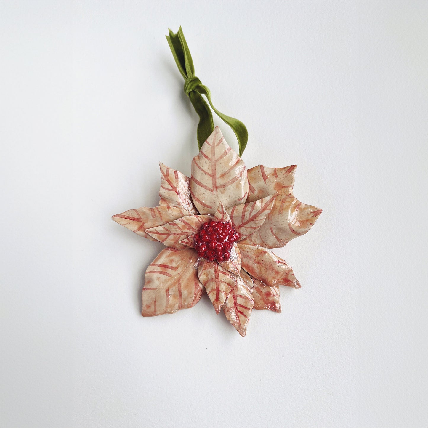 Poinsettia Ornament - Multi