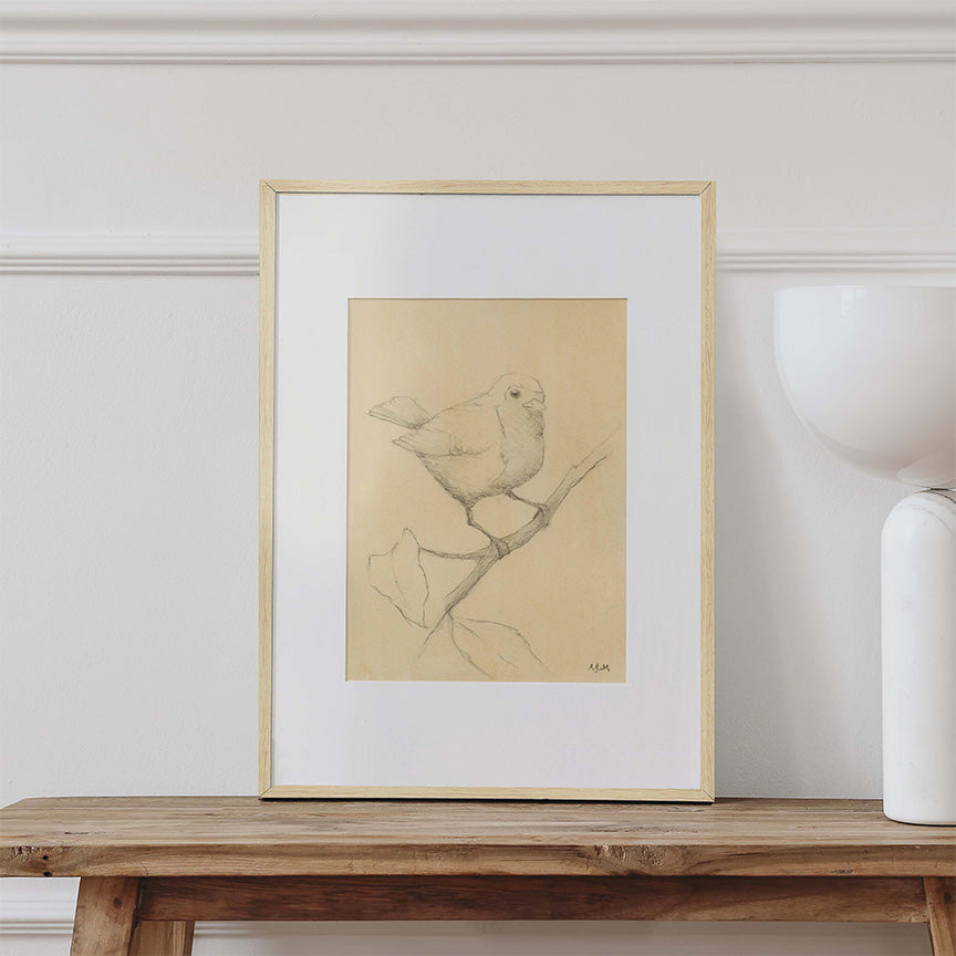 The Robin Art Print