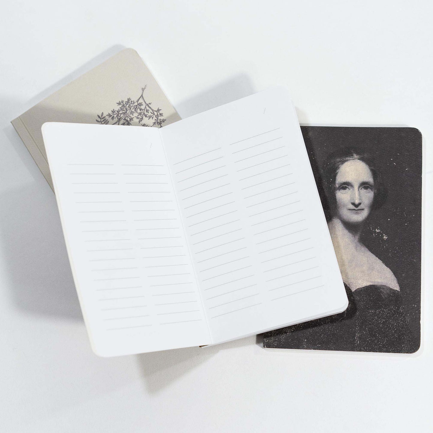 Set of 3 Pocket Journals - Portraits of Mary Shelley