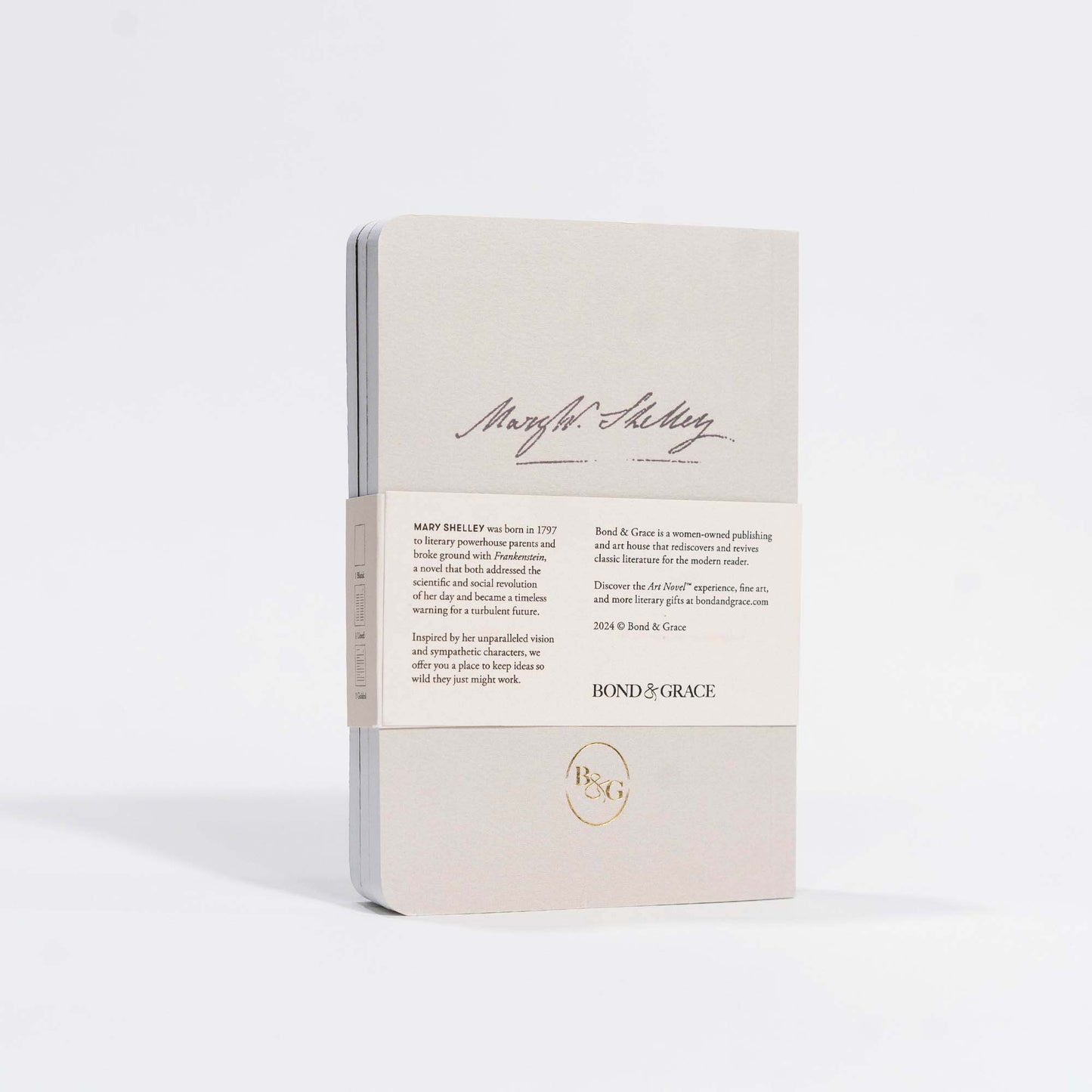 Set of 3 Pocket Journals - Portraits of Mary Shelley