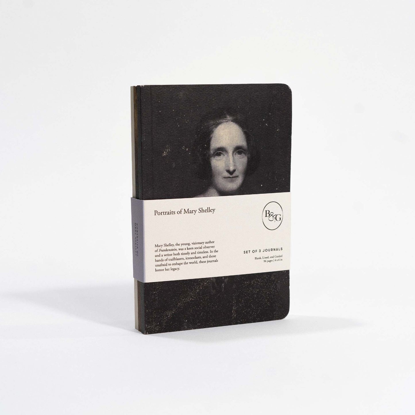 Set of 3 Pocket Journals - Portraits of Mary Shelley