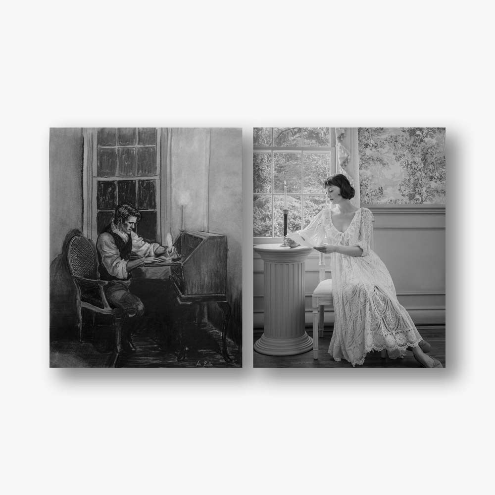 The Window of Understanding (Diptych) by Mariel Hannah and Abe Buller