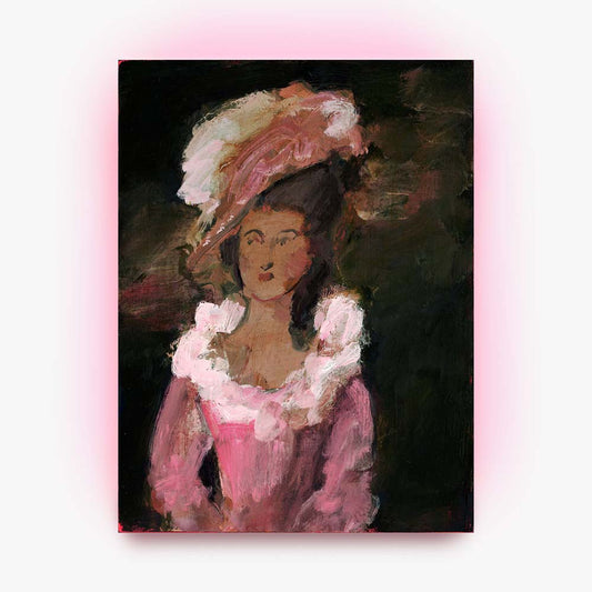 Caricature of Lady Catherine by Tereza Horacek