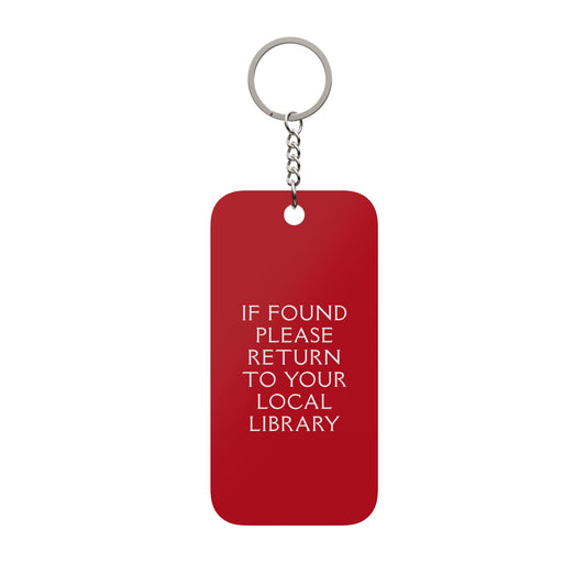 Lit Society Keychain