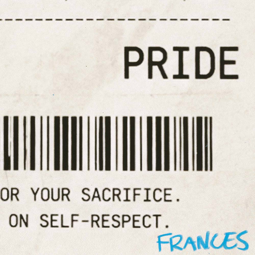 Total Due: Pride by Frances Berry Moreno