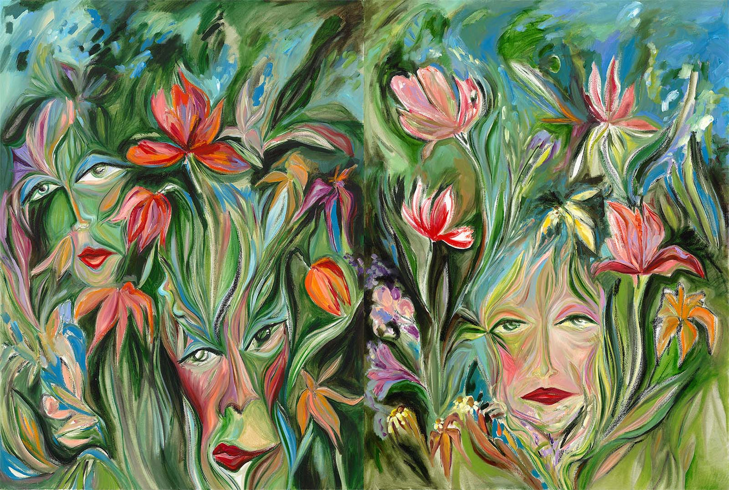 A Gossip of Flowers by Morgan Jones Johnston