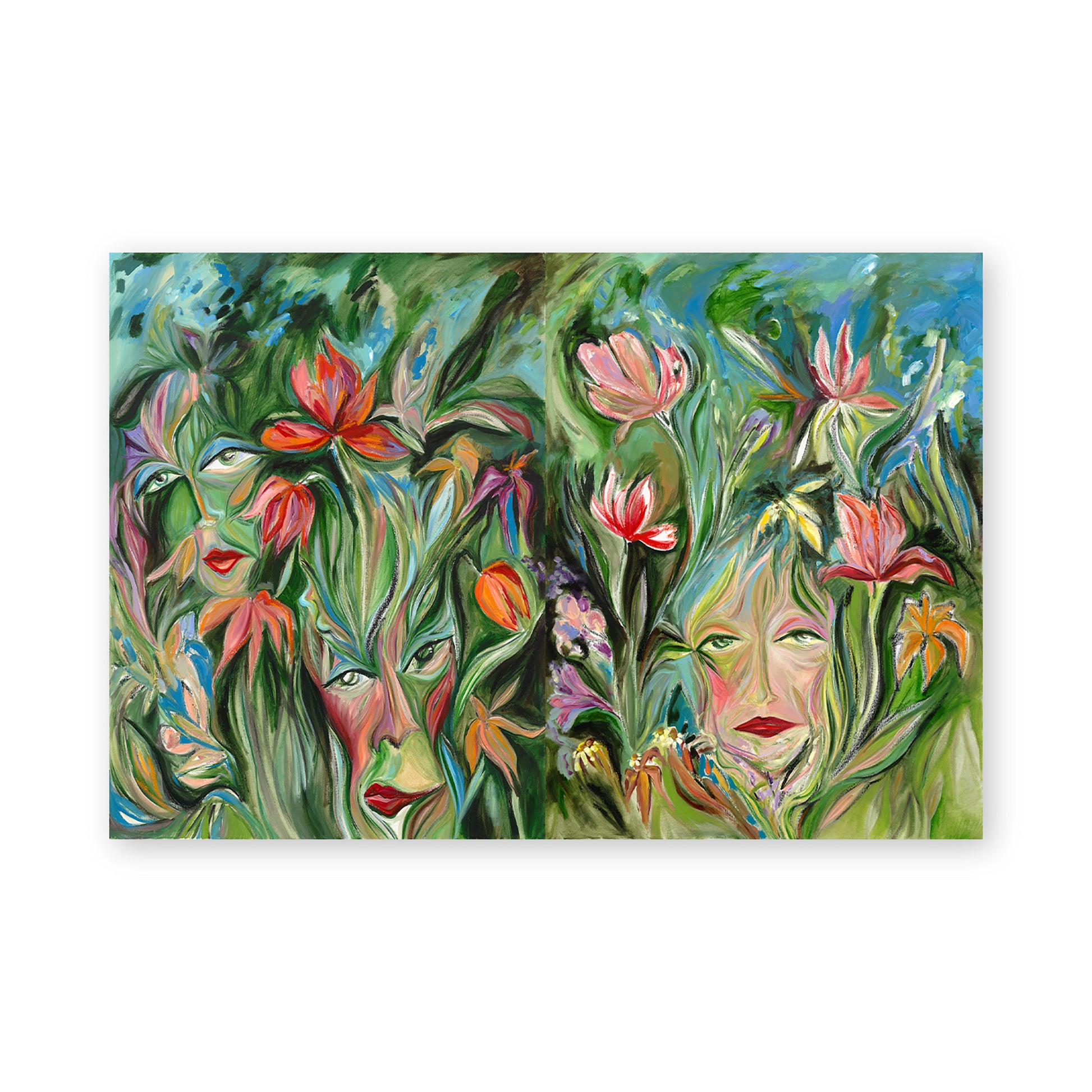 A Gossip of Flowers by Morgan Jones Johnston