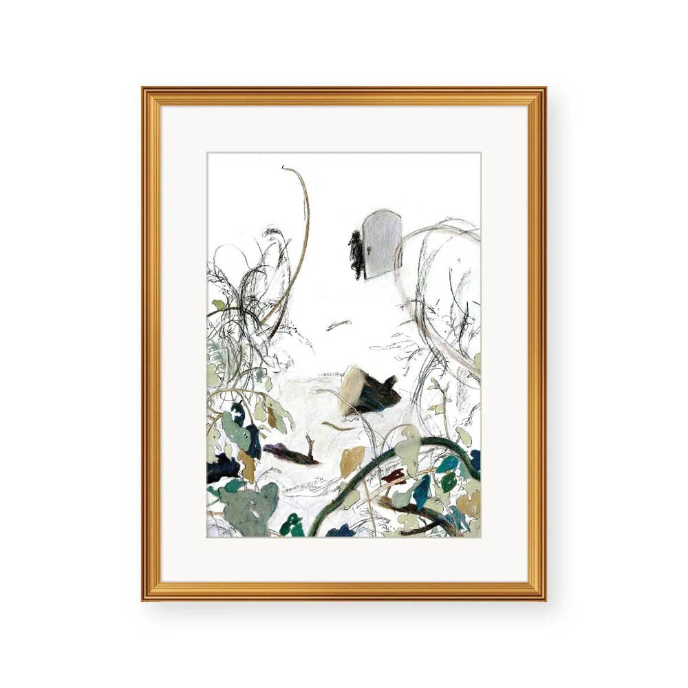 Behind The Swinging Curtain of Ivy by Cici Suen