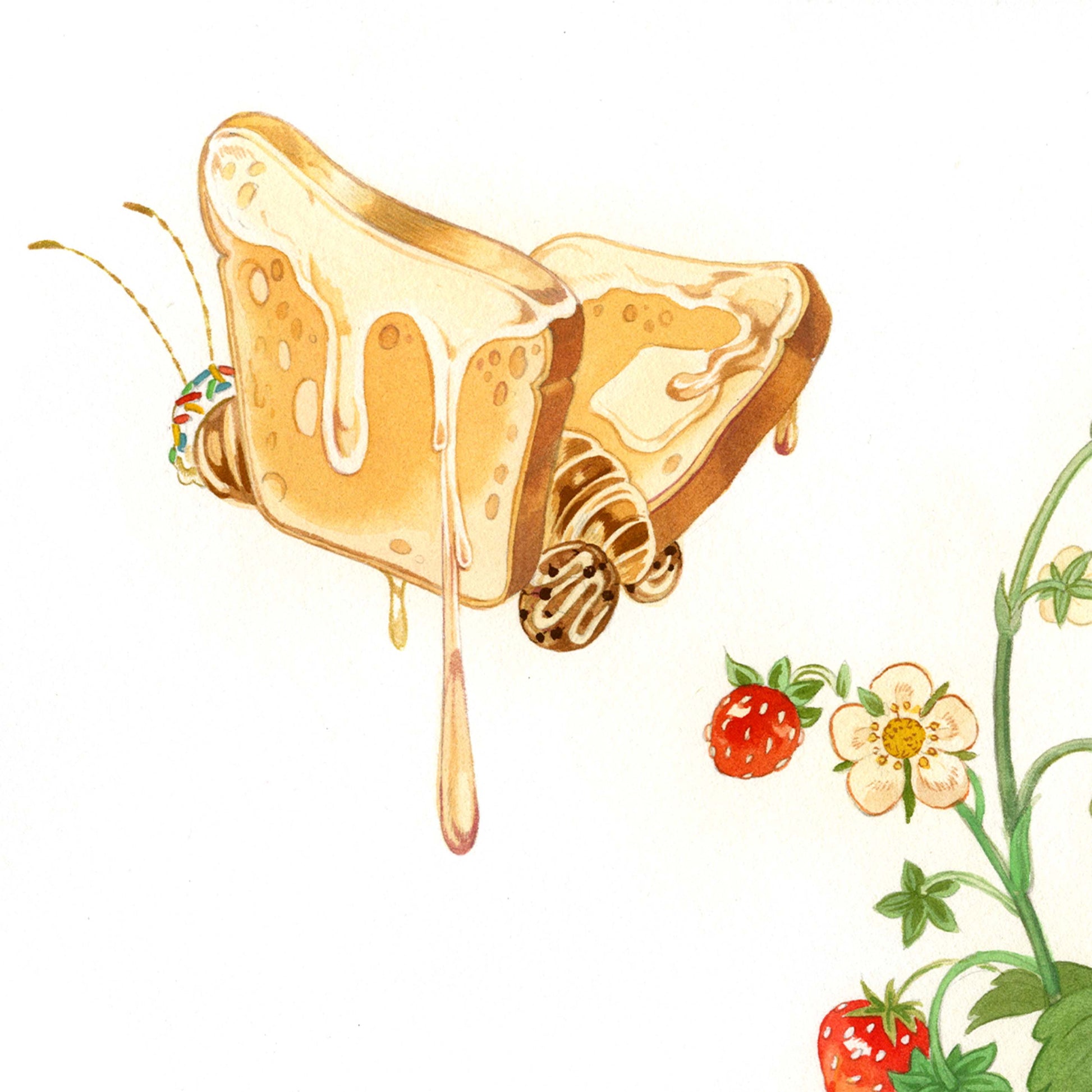 Bread Butterfly by Vikki Zhang
