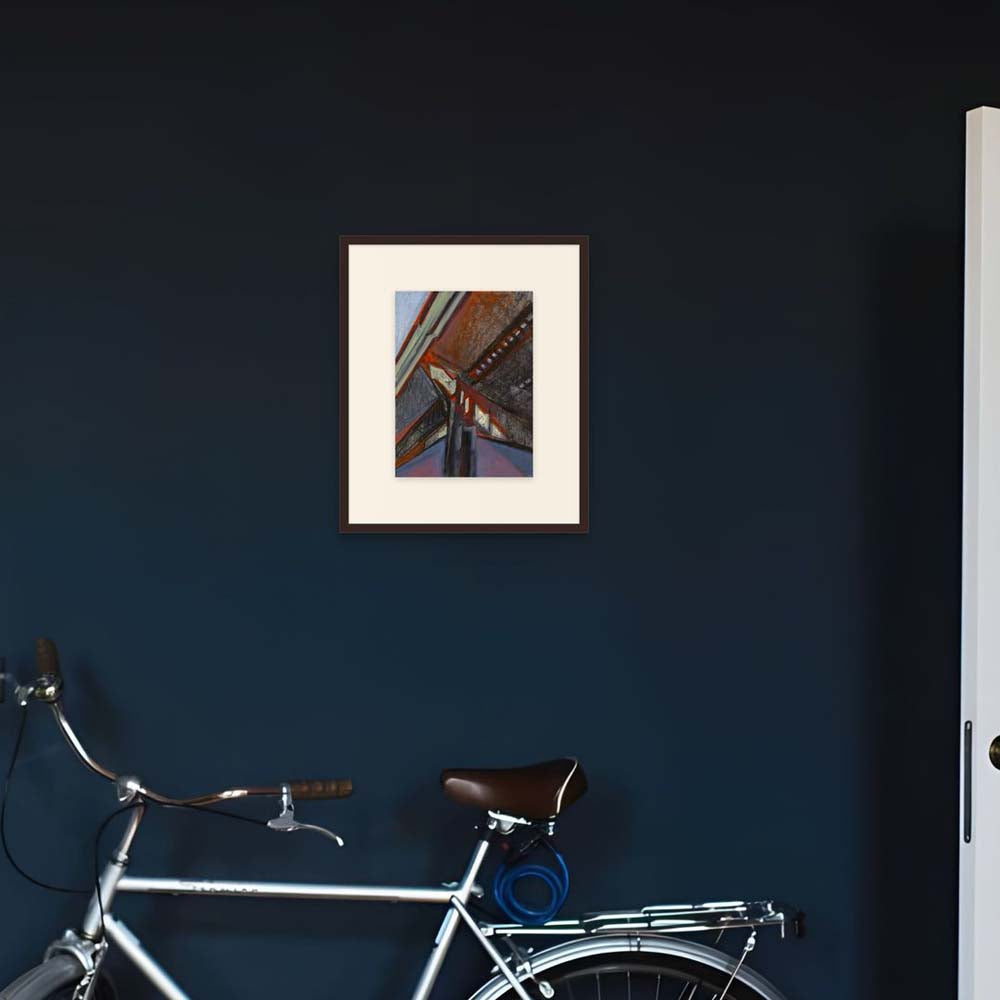 Train Line in August by Cass Waters