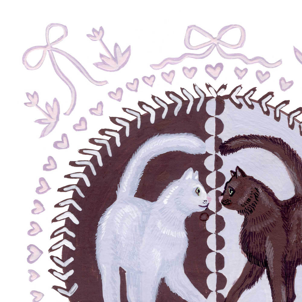 Twin Kittens by Abby Olsen 