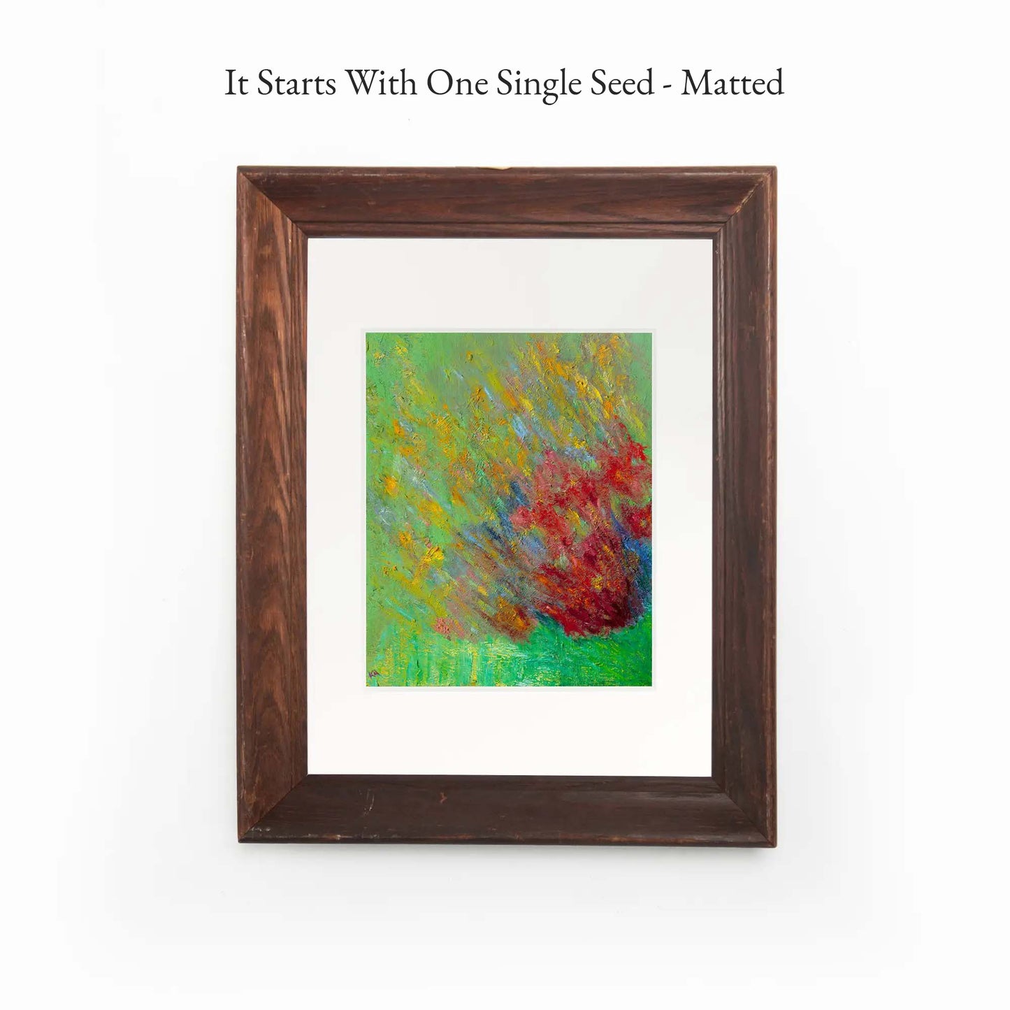 It Starts with One Single Seed - Matted