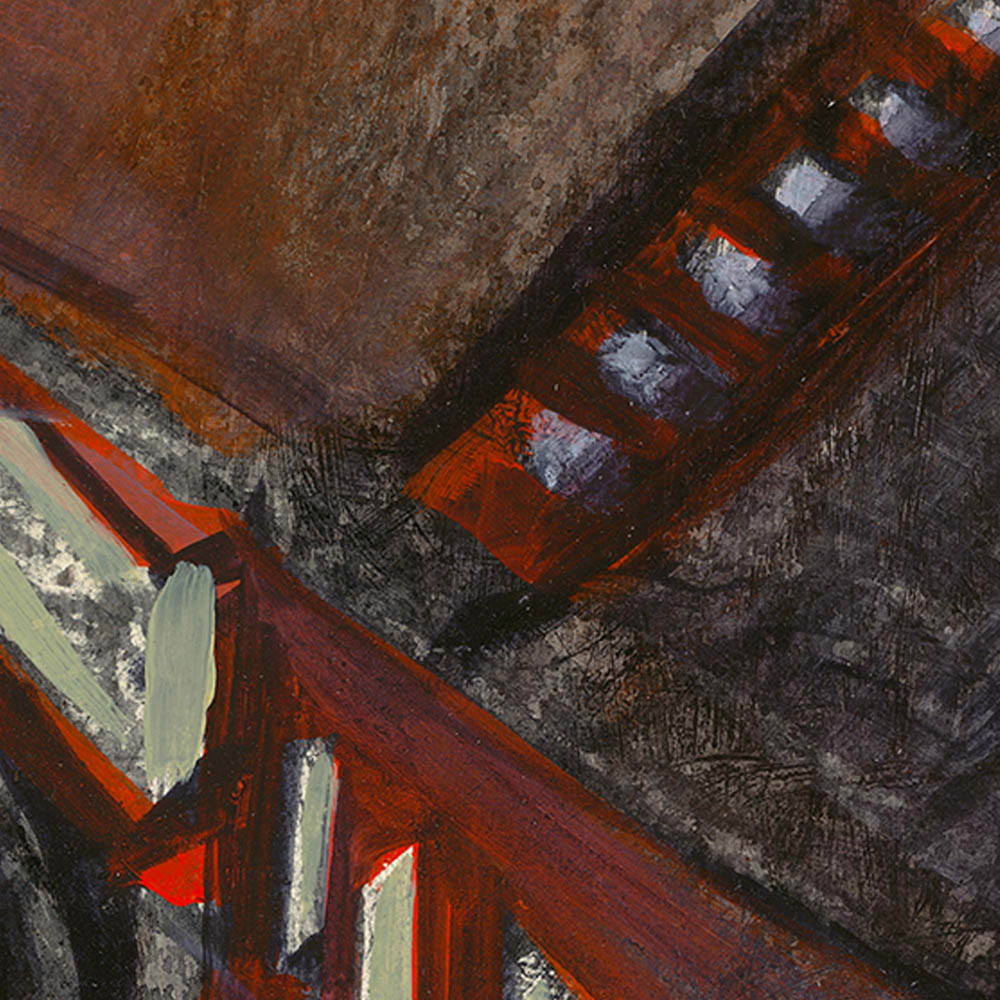 Train Line in August by Cass Waters