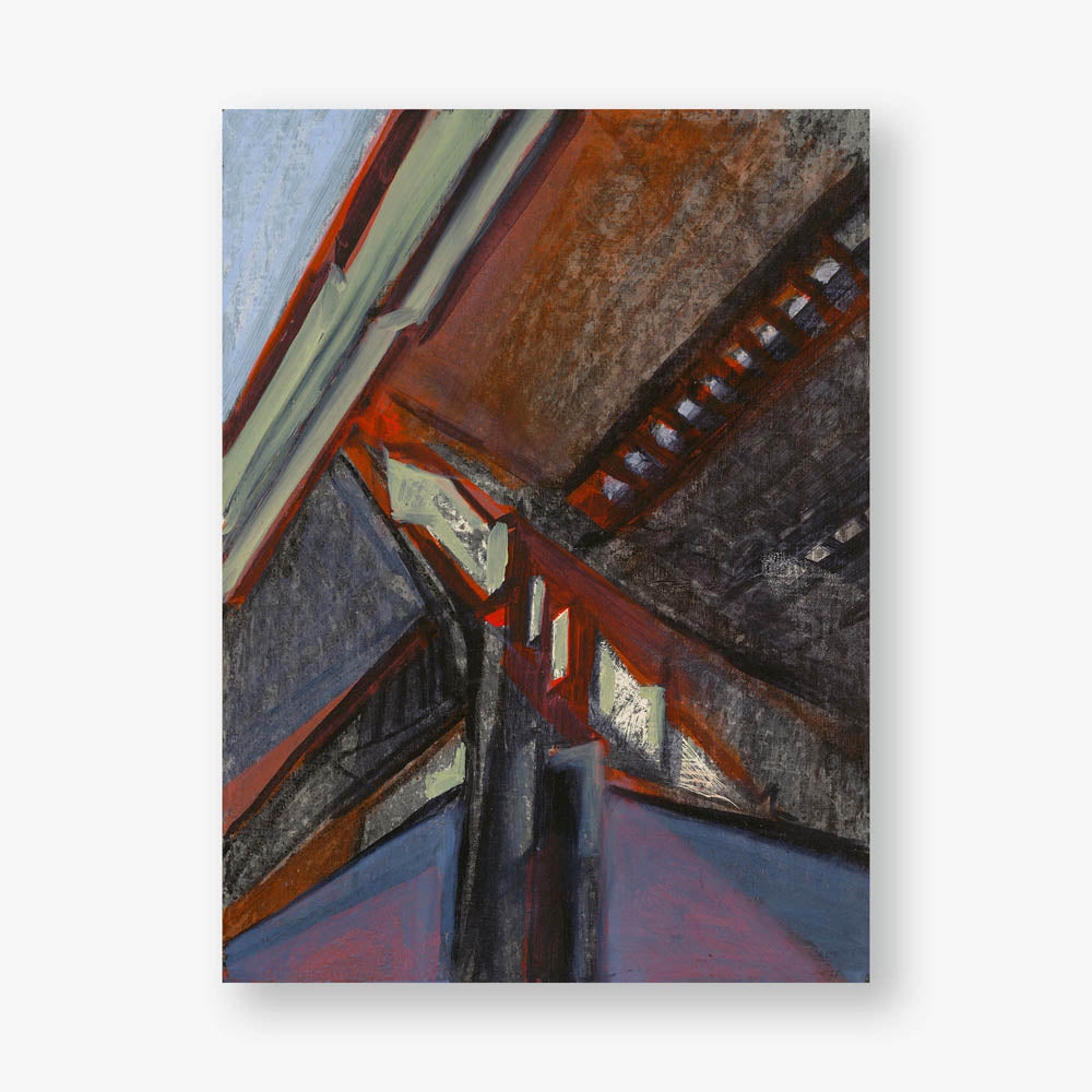 Train Line in August by Cass Waters