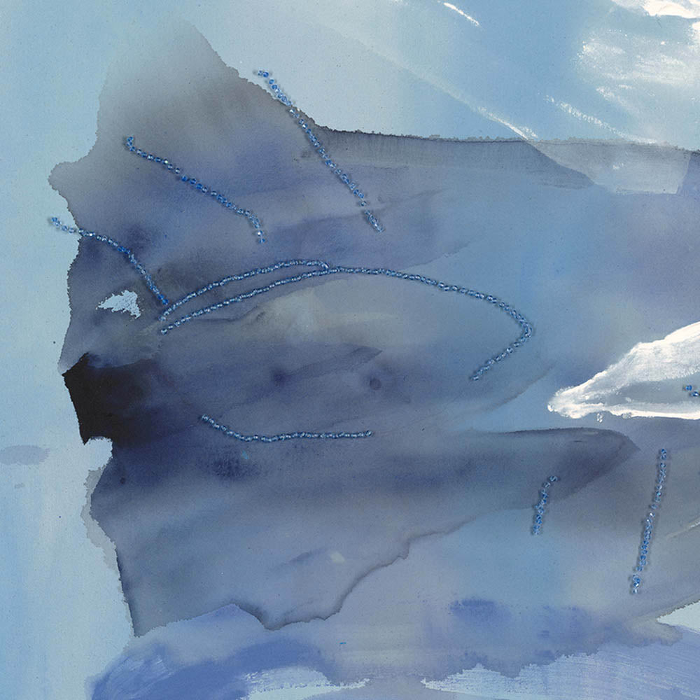 (Eyes) Blue Glass Tears by Sheyda Mehrara