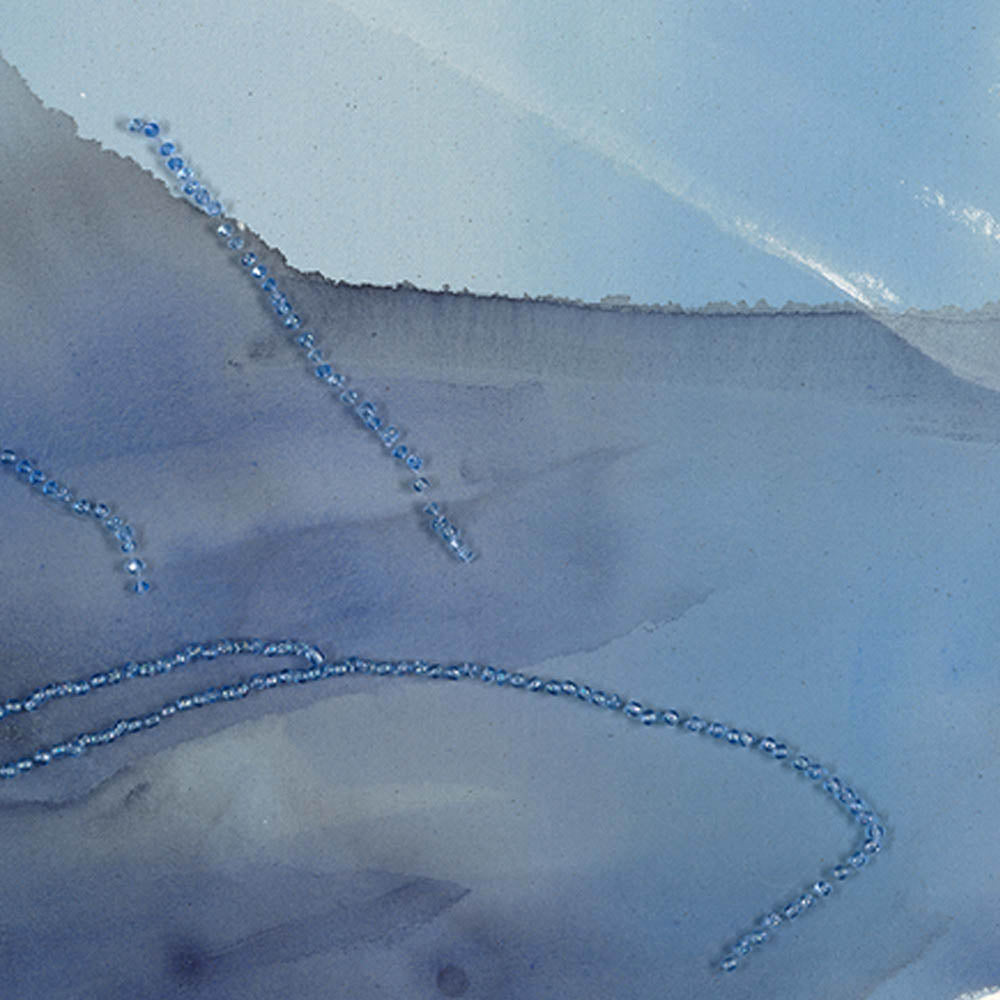 (Eyes) Blue Glass Tears by Sheyda Mehrara