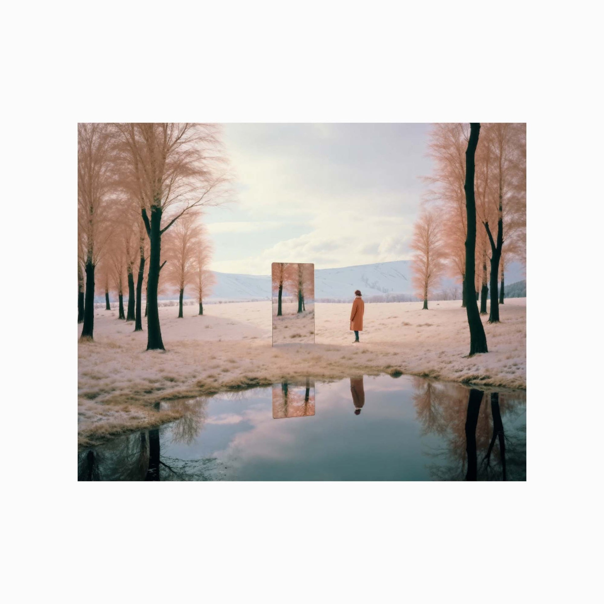 Self Reflection Art Print 
