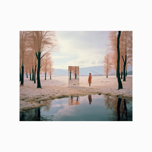 Self Reflection Art Print 
