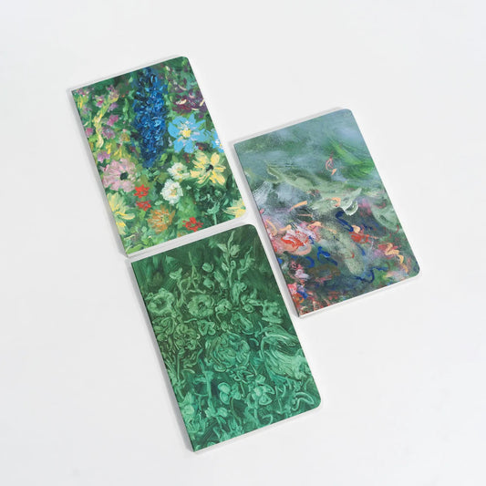 Set of 3 Pocket Journals - Impressions of  The Secret Garden