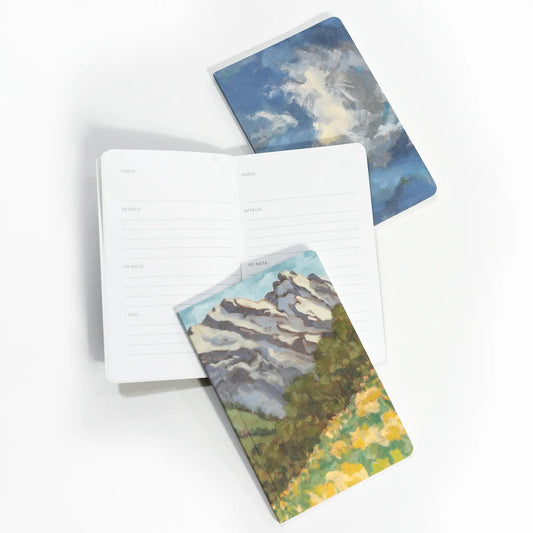 Set of 3 Pocket Journals - Landscapes of Frankenstein En Plein Air