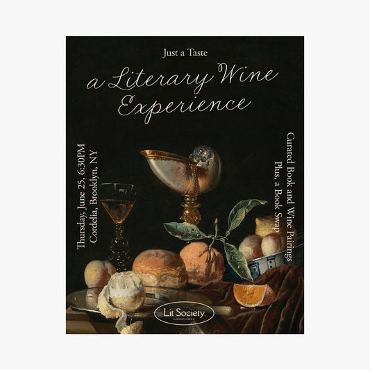 Just a Taste: A Literary Wine Experience - Brooklyn, NY