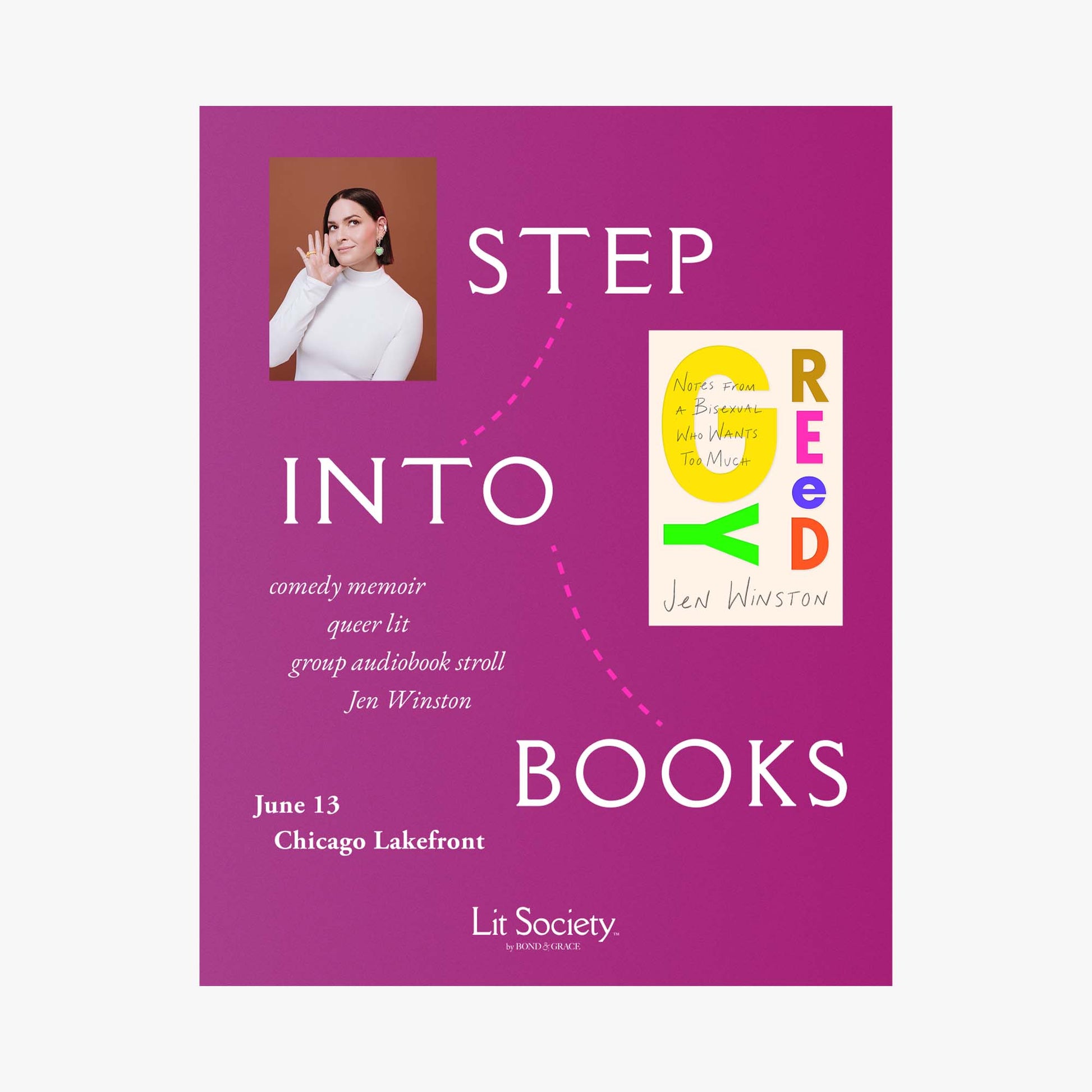 Step into Books: Greedy Edition - Chicago, IL