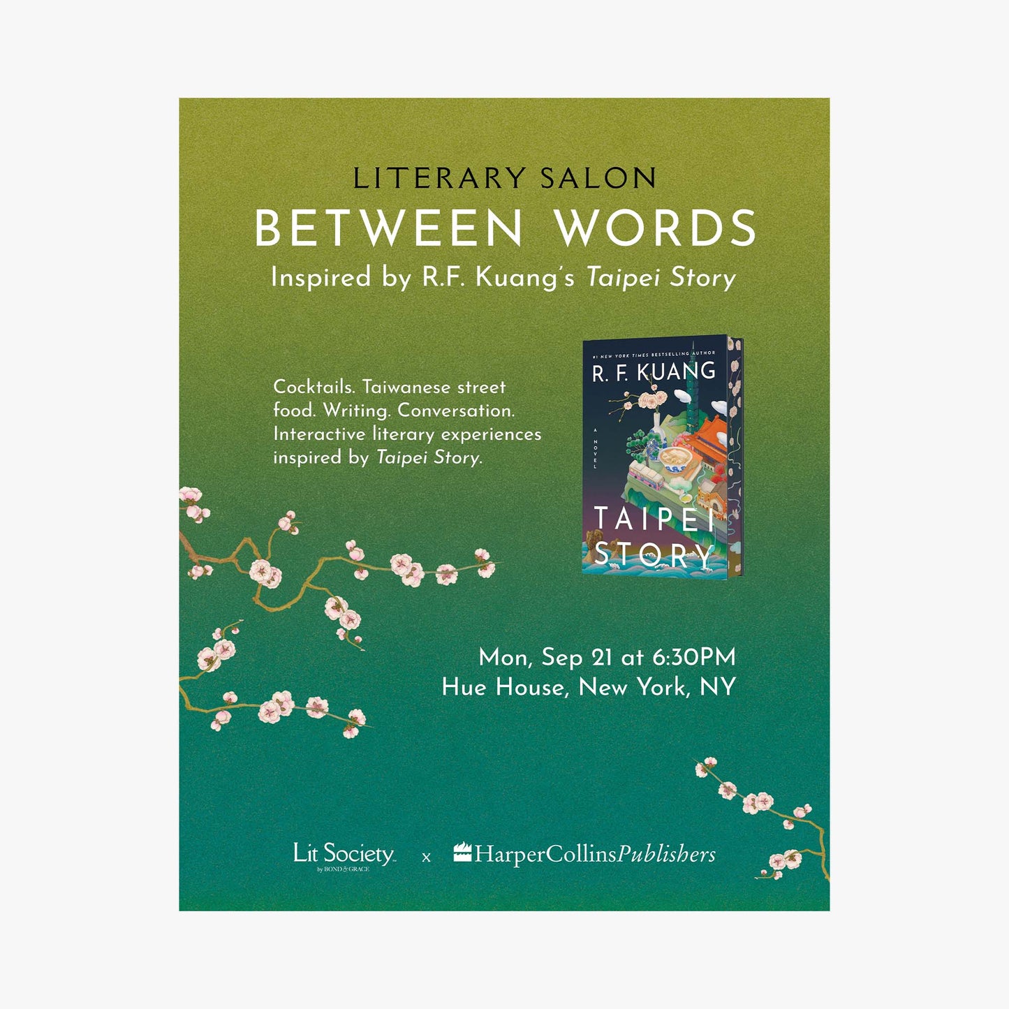 Featured Literary Salon: Between Words - NYC