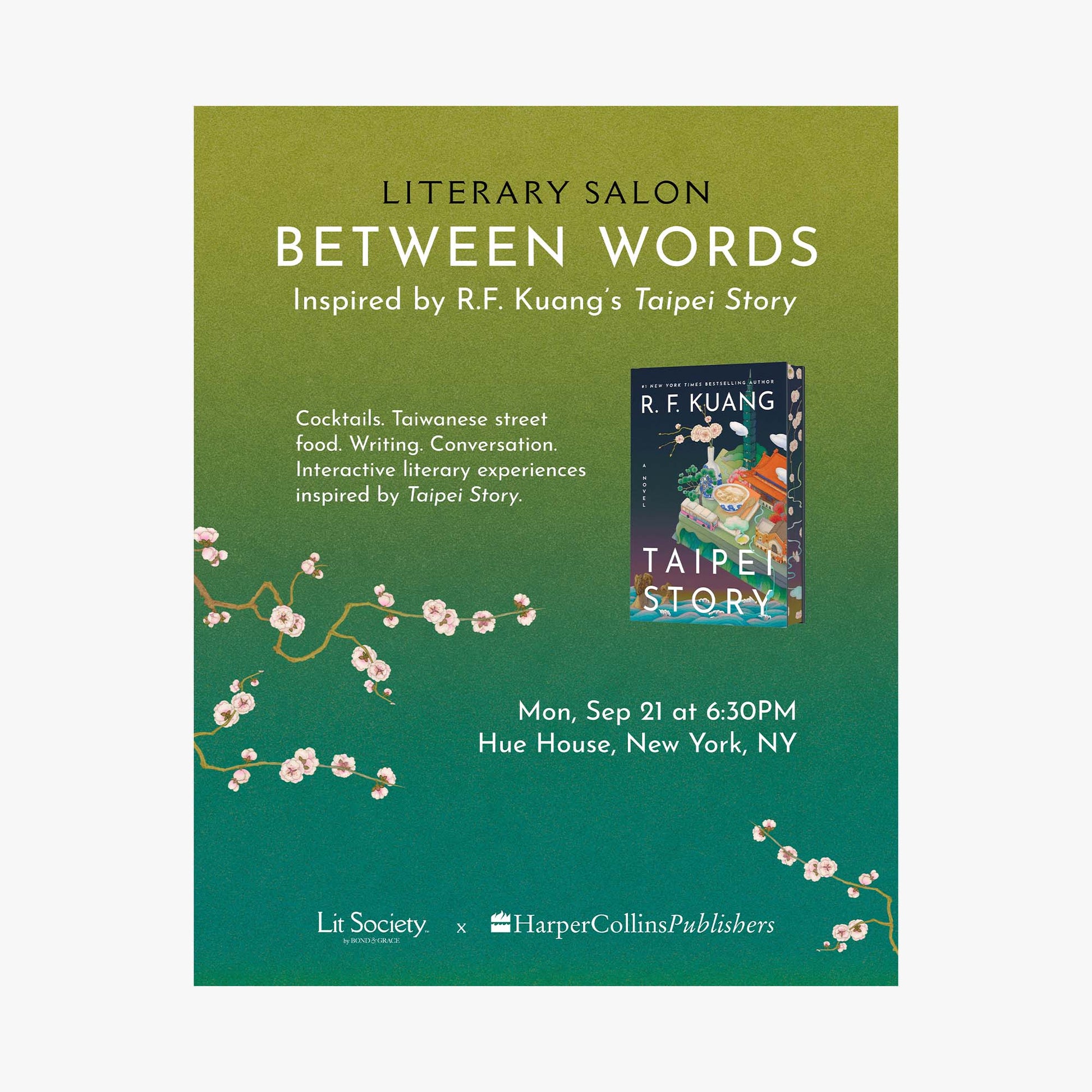 Featured Literary Salon: Between Words - NYC