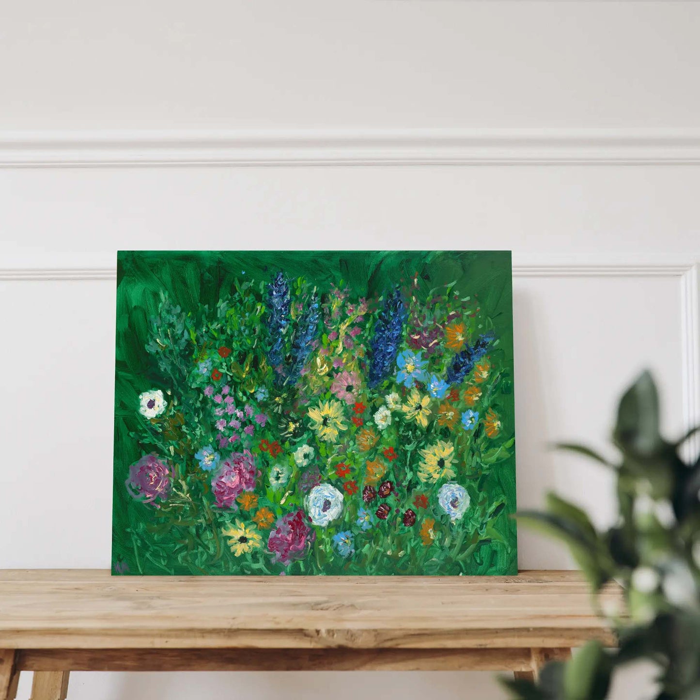 So Many Flowers Art Print