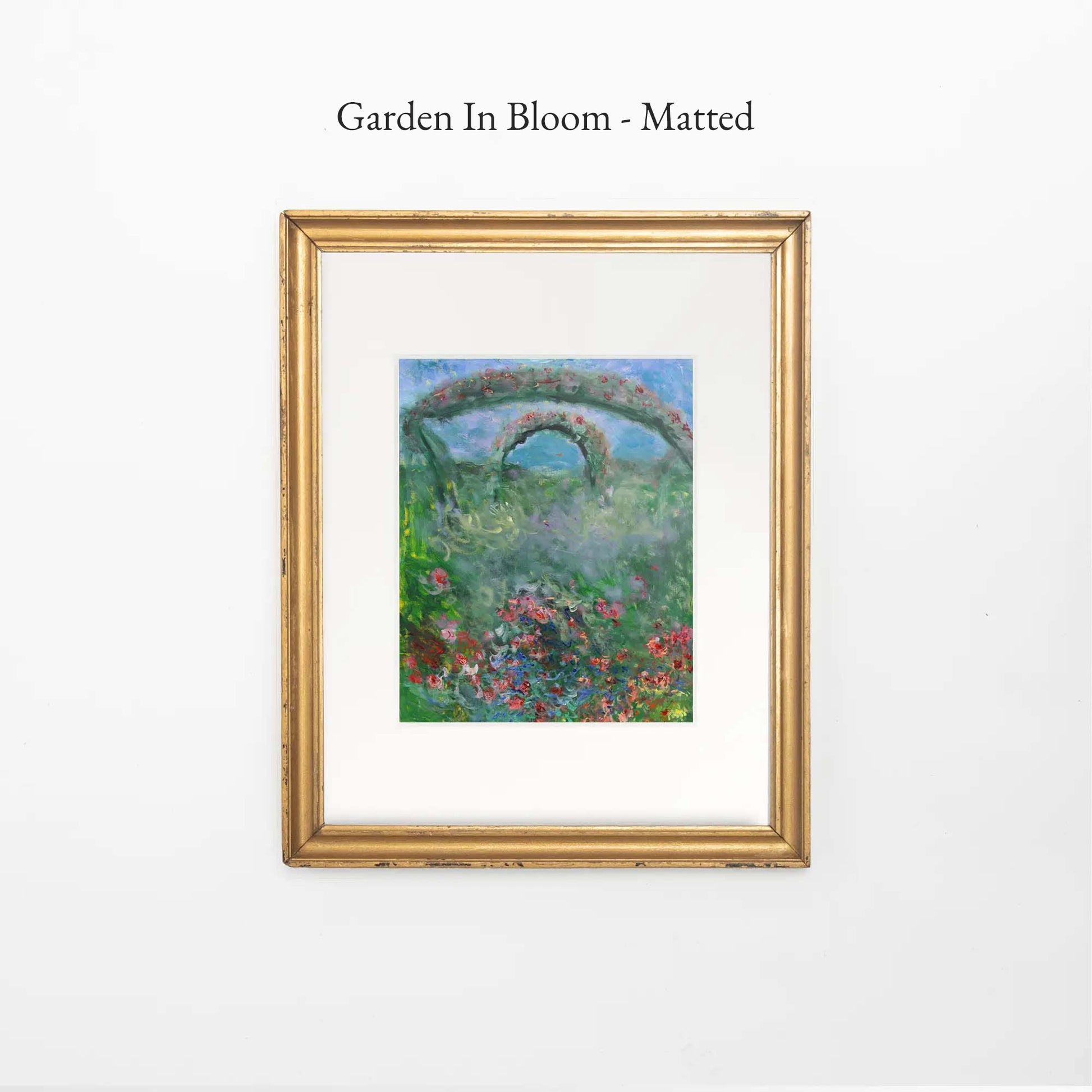 Garden in Bloom - Matted