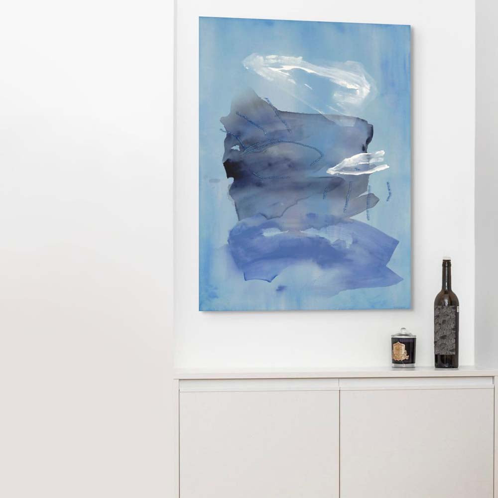 (Eyes) Blue Glass Tears by Sheyda Mehrara