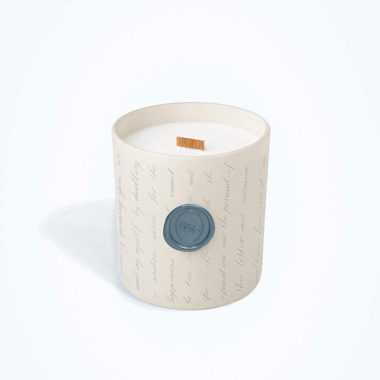 Darcy’s Letter Candle