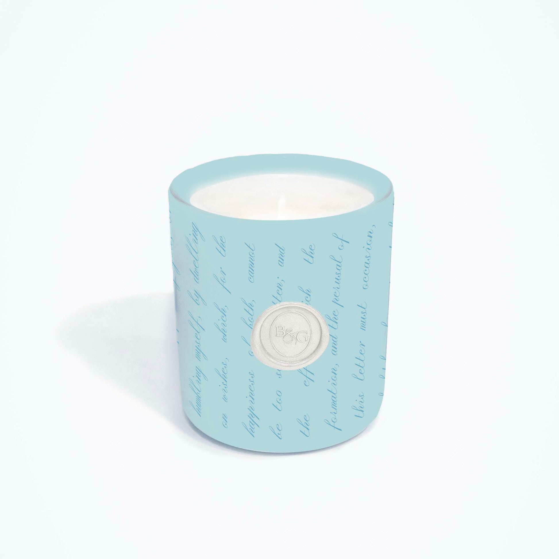 Darcy’s Letter Candle