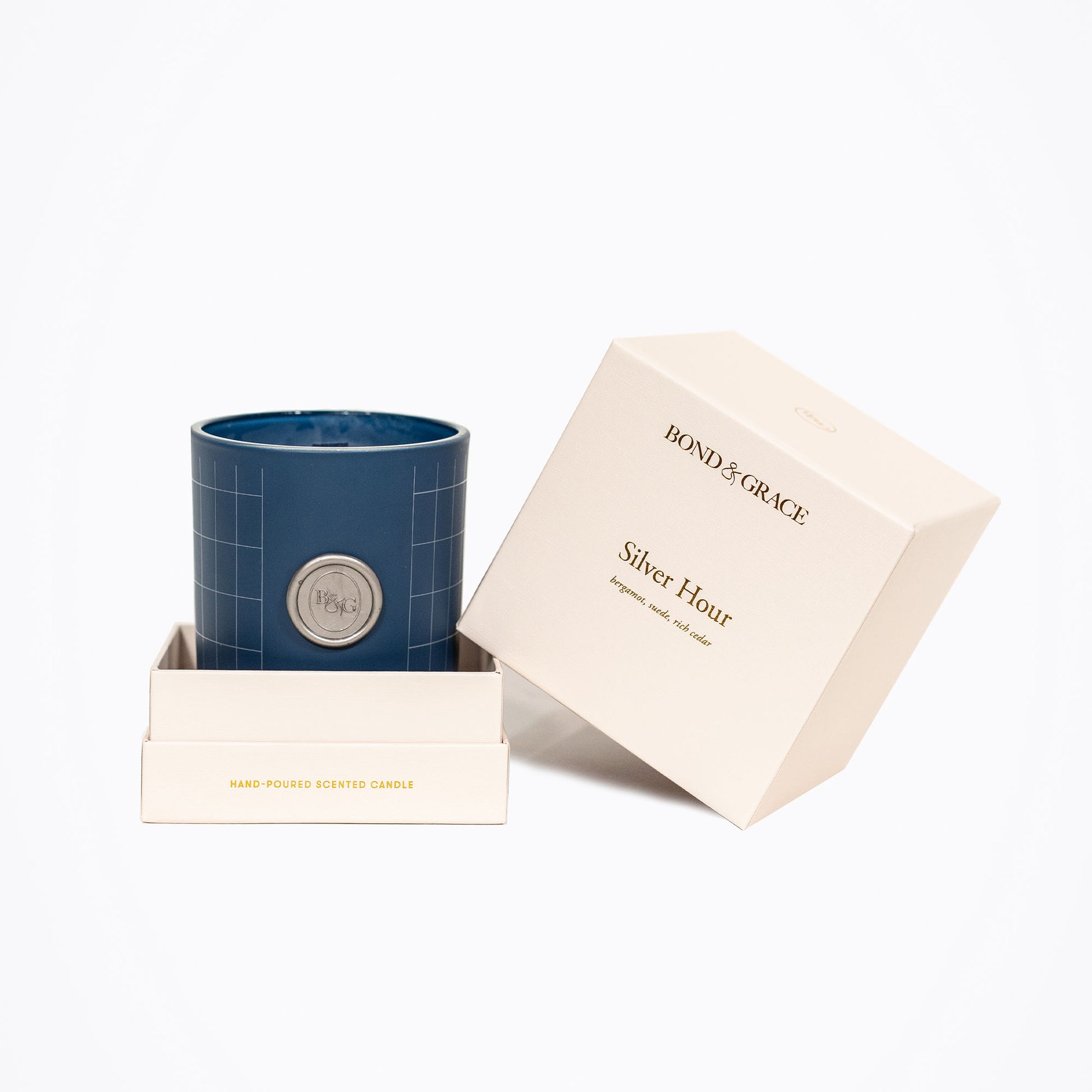 Silver Hour Candle