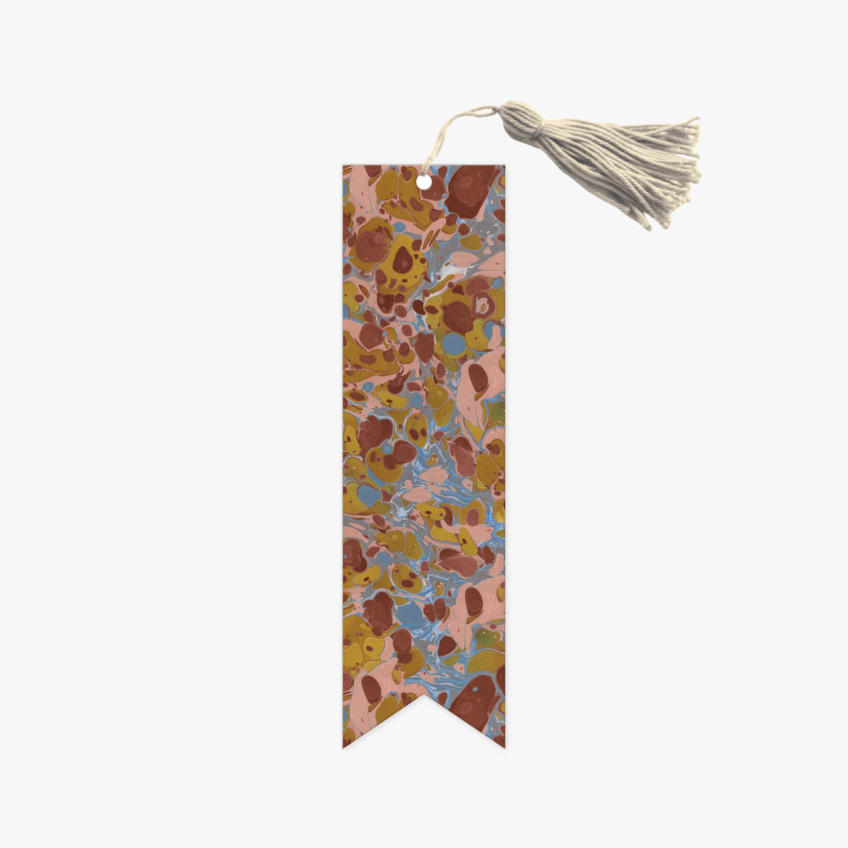 Vegan Leather Marbled Bookmark - Sienna Atlas