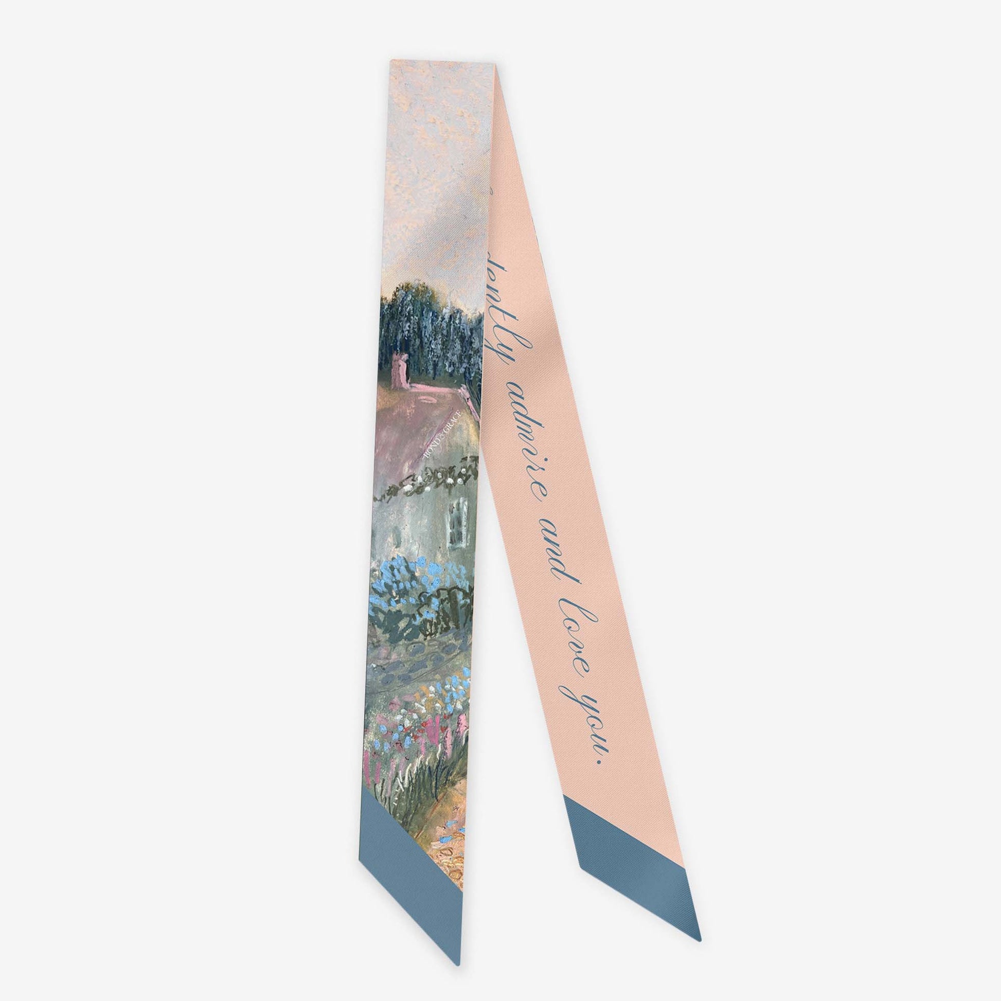 Storybook Romance Silk Twilly Scarf