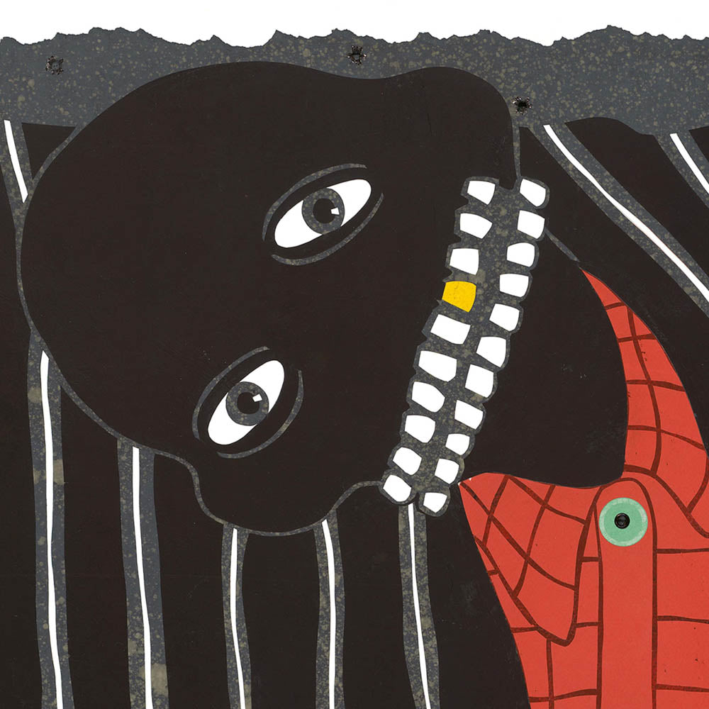 Untitled III (Kanono) by David Thuku 