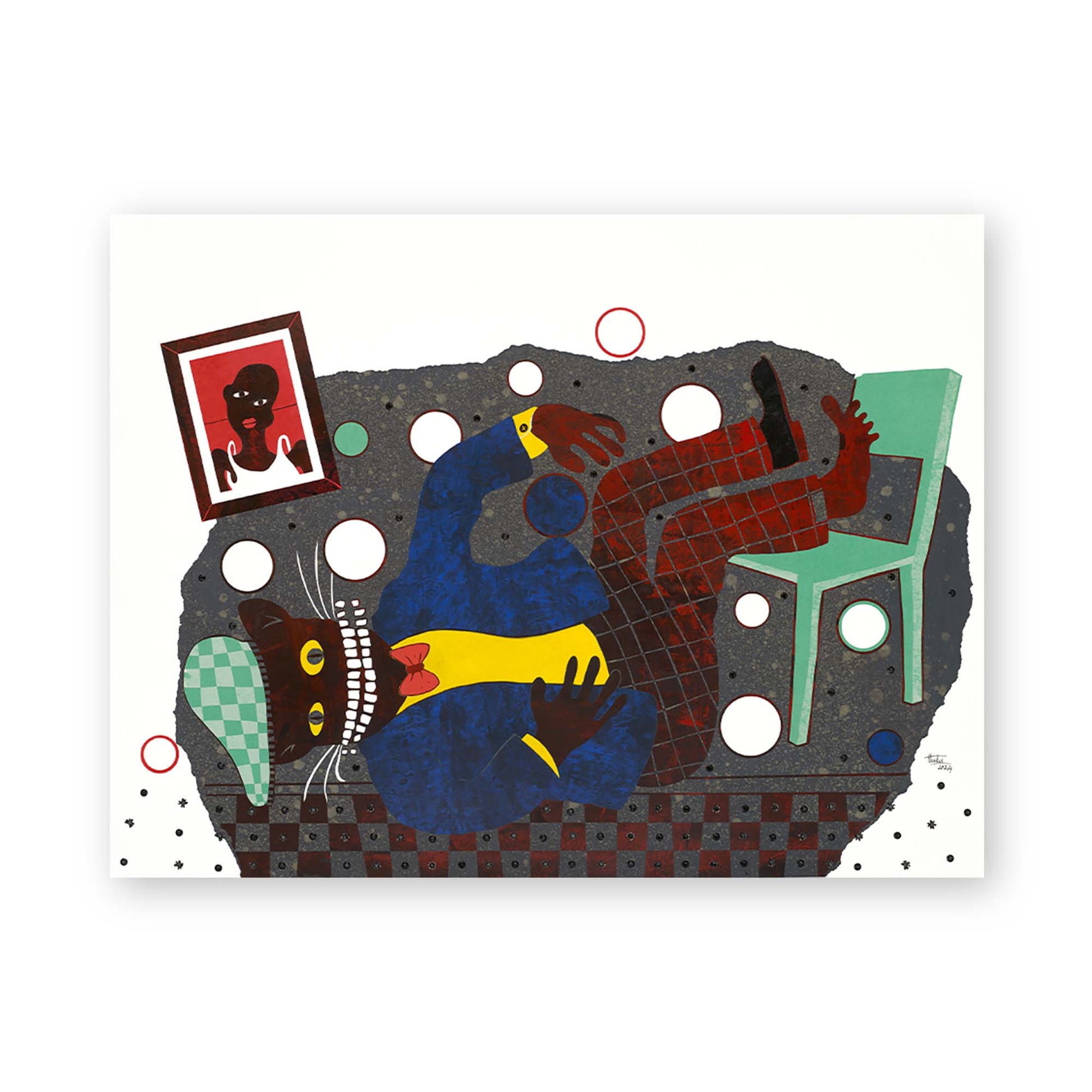 Untitled II (Paka Chizi) by David Thuku