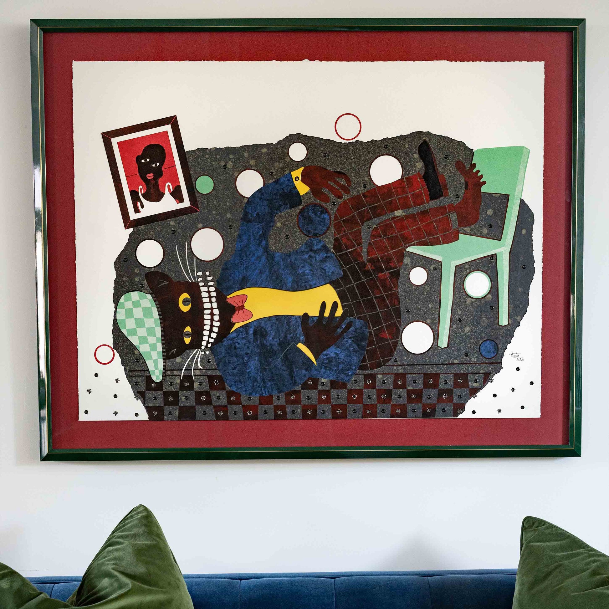 Untitled II (Paka Chizi) by David Thuku