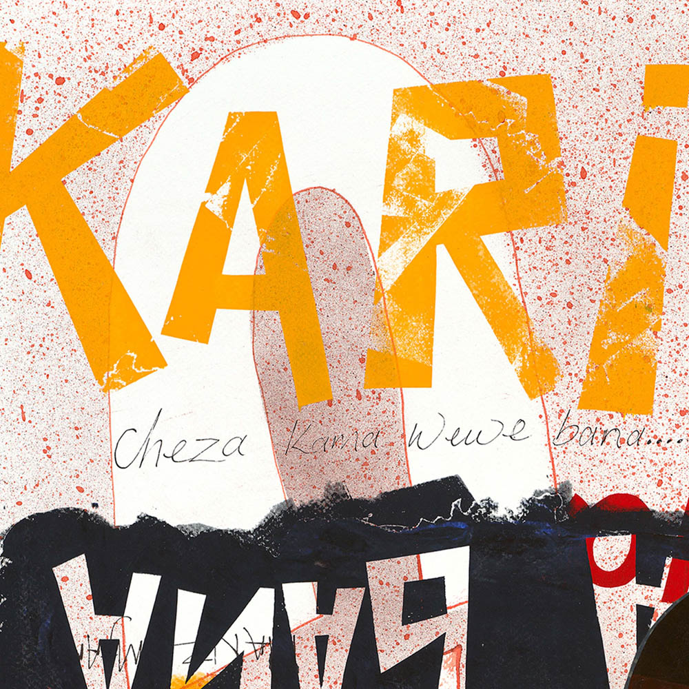 Untitled IV ('Kujibamba'/Having fun) by David Thuku 