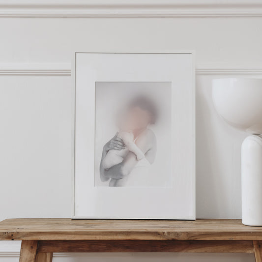 A Mother's Touch (Empathy) Art Print