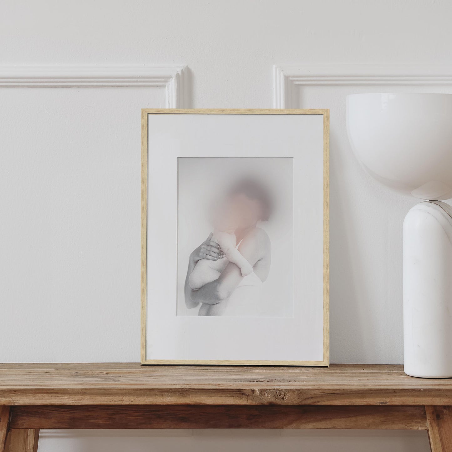 A Mother's Touch (Empathy) Art Print