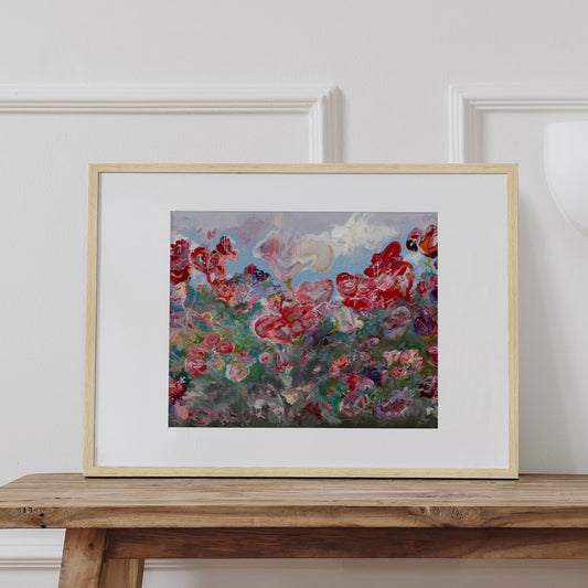 Rose Scented Flirtations (Rebirth) Art Print