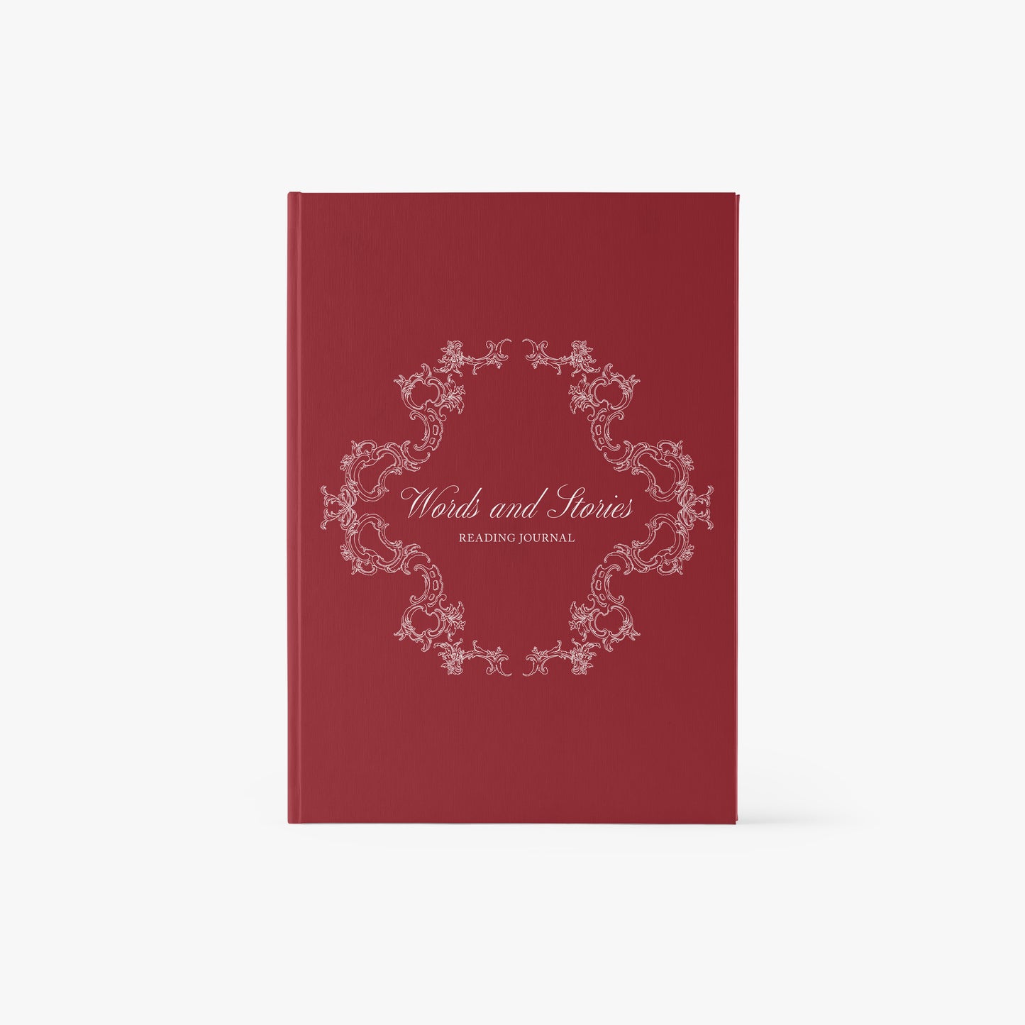 Crimson “Words and Stories” Reading Journal