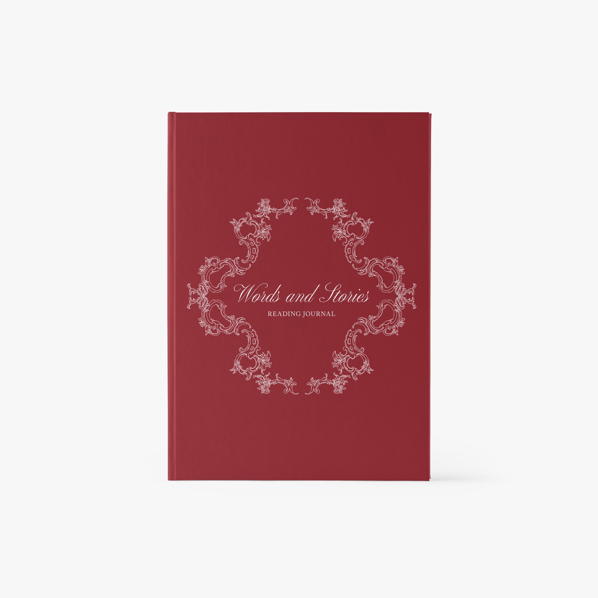 Crimson “Words and Stories” Reading Journal